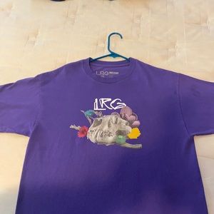 LRG T-Shirt ‘Purple Skull’ size: Large